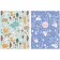A5 Business Notepad, 64 sheets of "let's dream", integral cover, matte lamination, sparkle, mix