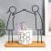 Souvenir Metal Pencil "A couple holds hands" 25x9.8x25 cm