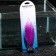 Silicone Aquarium plant, glowing in the dark, 6.5 x 18 cm, purple