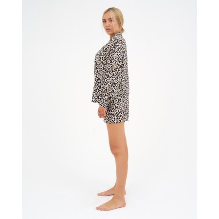 Pajamas (shorts, jacket) KAFTAN, White, p. 48-50-5