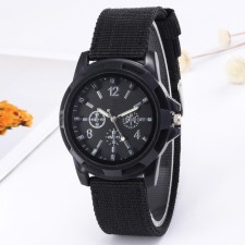 Men's watch, d-3.5 cm, black