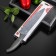 A knife with an anti -wound coating of the granite shade, chef, blade 20 cm