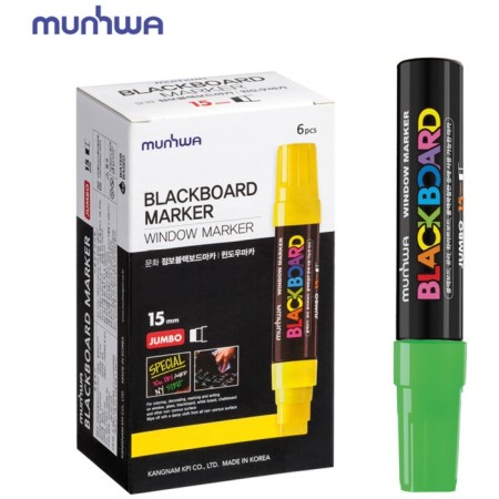 Cretaceous Munhwa "Black Board Jumbo" Green, 15 mm, water -based-4