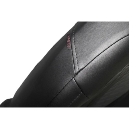 Auto-Chelecs from eco-leather rhombus for Renault Duster Restyling, 60/40) 2015-N.V., set-2