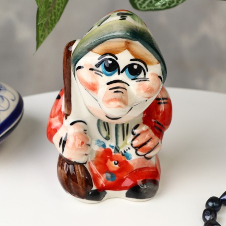 Souvenir "Busya", gzhel, color, 12x8 cm-1