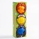 A set of developing tactile balls "Babies-Killes", with a squeak, 3 pcs, crush me