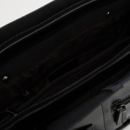 Board of lightning, 3 outer pockets, long belt, black color-2