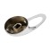 Handle on the mixer "No. 1" 142, under the cartridge 40 mm, loop form, chrome