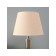 Table lamp "Arabesque" 1x40W E27 chrome/beige 22x22x36cm