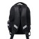 School backpack 37 x 26 x 17 cm, ergonomic back, Hatber Primary School "Red Auto" Black/Red