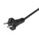 Excumber Uniel Standart, 3 sockets, 3 m, 10 a, 2500 watts, without salary, black