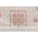 MEIWA tablecloth, 122 x 152 cm, roll 10 pcs, white/red color