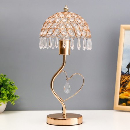 Barcus table lamp G4 35W gold 17x17x36 cm Risalux