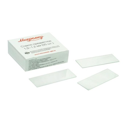 Subject glass 1.0-1.2 mm, 50 pcs-1