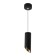 Ceiling light Feron ML1828, IP20, GU10, 35 W, 55x55x200 mm, black color black