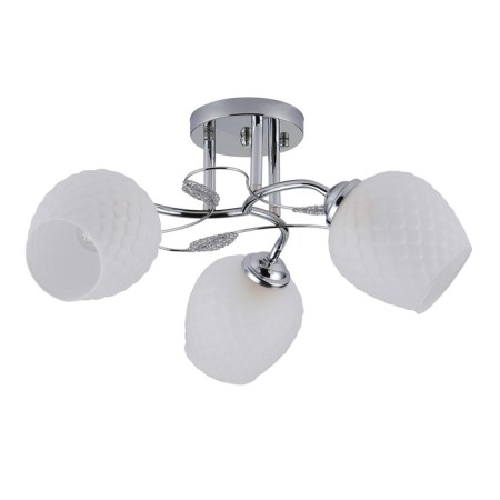 Ceiling light ESCADA, 1108/3PL. 3x40W, e27, 490x490x230 mm, chromium color-1