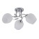Ceiling light ESCADA, 1108/3PL. 3x40W, e27, 490x490x230 mm, chromium color