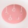 Luer with DPD "Snail" 1xled 108W 3000-6000K pink 40x47x8.5 cm Bayerlux