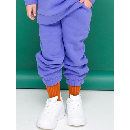 Baby trousers, height 104 cm, purple color