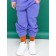 Baby trousers, height 104 cm, purple color
