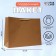 Laminated horizontal "Kraft", XXL 61 x 46 x 20 cm