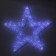 LED figure "Zvezda" 50 cm, acrylic, 45 LED, 220 V, glow of white