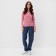 Women's longliva minku: Basic line color lilac color, size 52