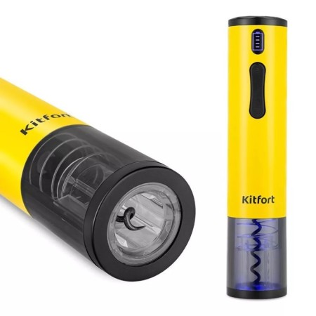 Electric Coroner KitFort KT-6032-1, 25 W, from the battery, yellow-5