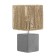 Board "Kare" E27 40W gray 15x15x29 cm Risalux