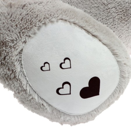 Soft toy "Grandfather Bear", gray color, 190 cm-9
