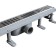 COMFORTY COMFORTY COMAD70, plastic, 700mm with a grate, chrome matte
