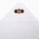 Tainted towel with a corner "Cheburashka" 75*75 cm, cotton 100%