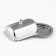Stainless steel oil, 16 × 12 × 7 cm, silver color