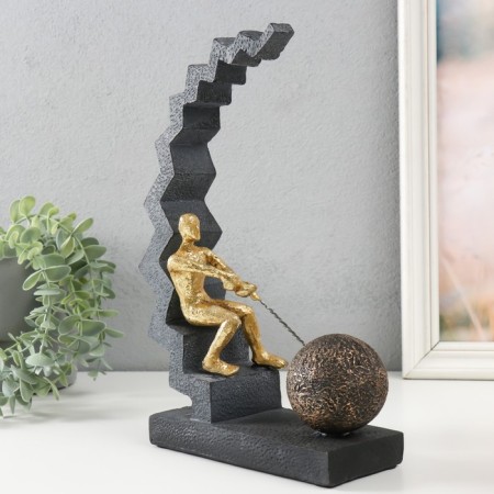 Polystone souvenir "only up" 34x12x24 cm