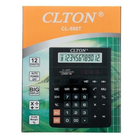 Poem calculator, 12 - discharge, CL - 888T-5