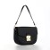 Women's bag on the valve, Textura, small size, black color