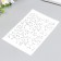 Plastic stencil "leaflets" 24x16 cm
