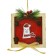 Set for creativity - create the Christmas tree decoration "Lama in the square"