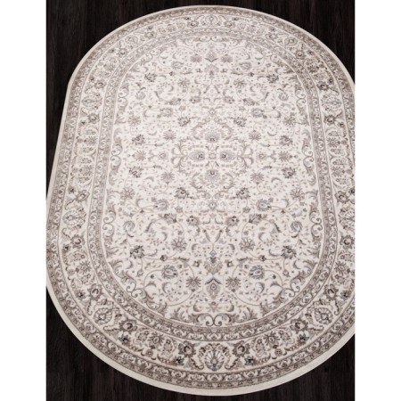 Oval carpet Merinos Valencia Deluxe, size 80x150 cm, color Cream-1