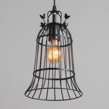 Bayerlux lamp "Bell" 1x40W E27 Black 19x19x120 cm.-2