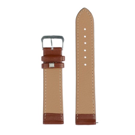 Solomon watch strap, 20 mm, genuine leather, L-20 cm, brown-6
