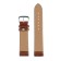 Solomon watch strap, 20 mm, genuine leather, L-20 cm, brown