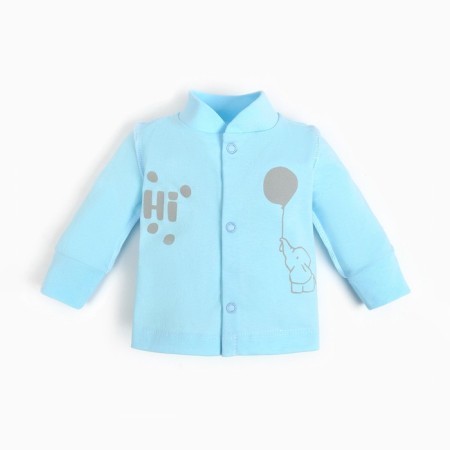 Nursery blouse, blue color, hi, height 62 cm