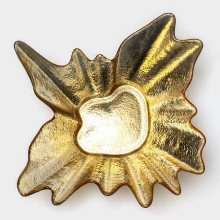 Glass Soldier -based "Reni", 30 × 7.5 cm, gold color-1