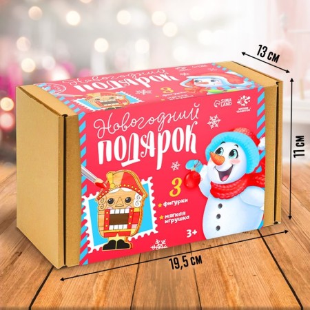 New Year's gift 2 in 1 "Woods + toy: Dragon"-1