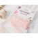 Knitted lace, 18 mm × 2.7 ± 0.5 m, powder color