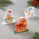 3-D puzzle "New Year's jewelry" Snowman, deer, hare