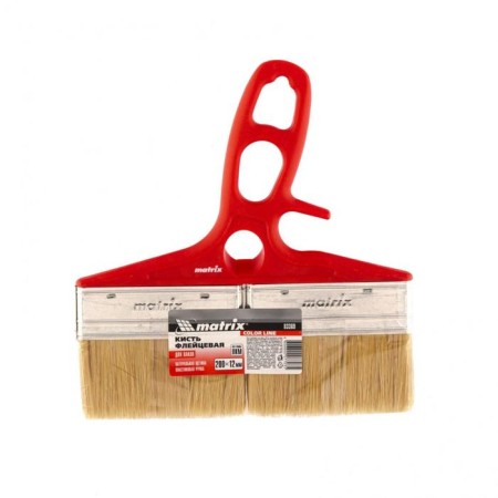 Flase brush MATRIX Color Line 83369, for varnishes, 200x12, natural bristles, plastic handle-3