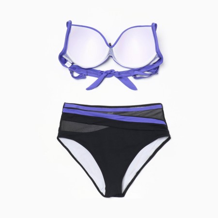 Separate female swimsuit, blue color, size 54-5