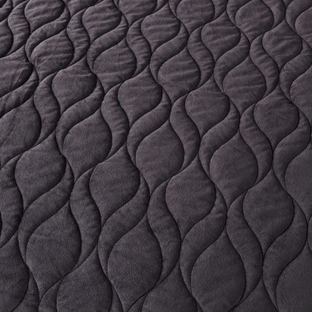 Sofi de Marko “Nobilis” bedspread, size 240x260 cm, color anthracite-2